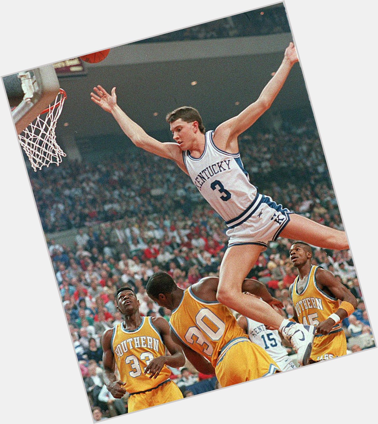 Block or charge !!! A very happy birthday Rex Chapman! 