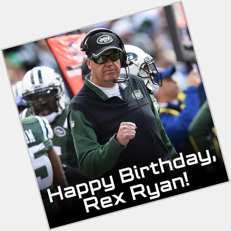 Double-tap to wish Rex Ryan a Happy Birthday! by nfl  