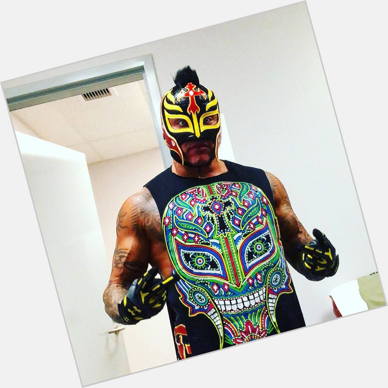 Happy Birthday to SmackDown Live star Rey Mysterio who turns 44 today! 