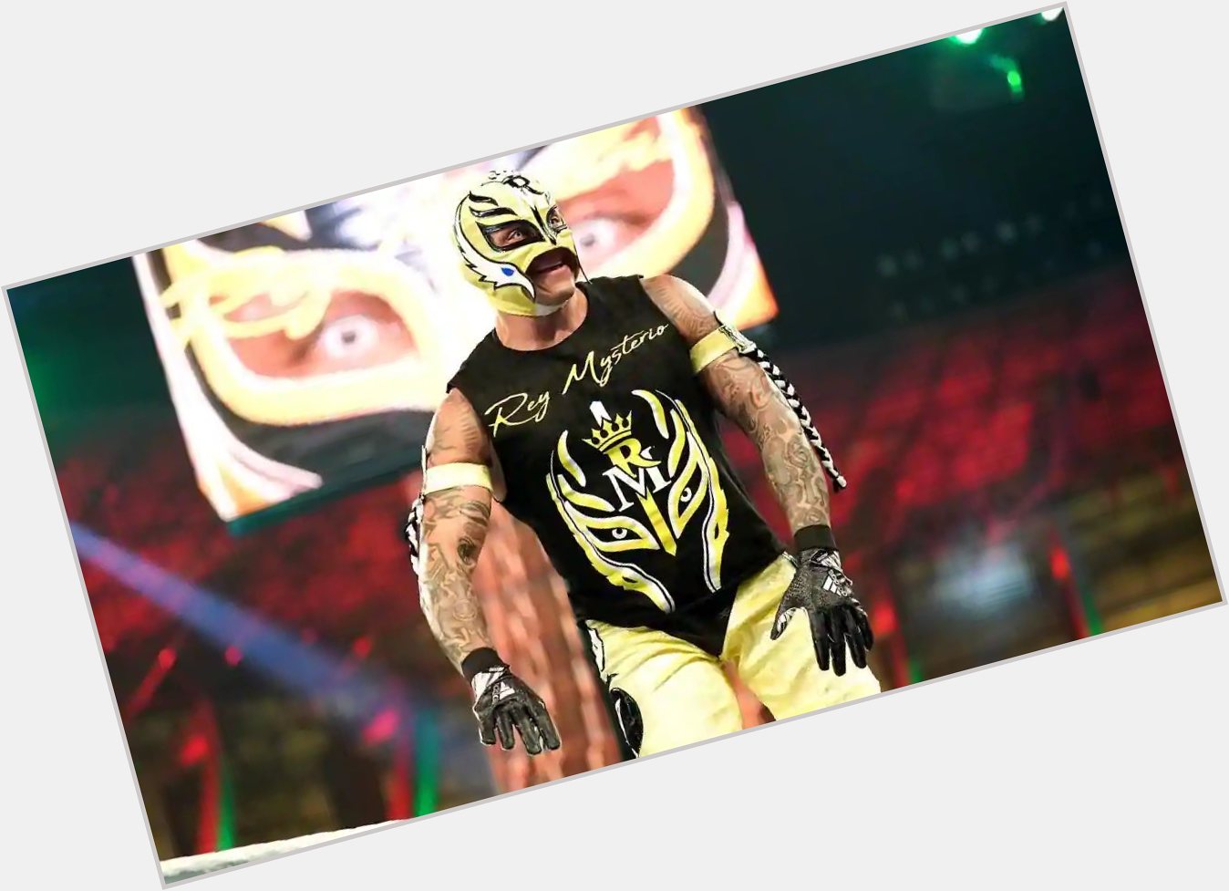 Happy Birthday to the Greatest Luchador of All Time! Rey Mysterio! 