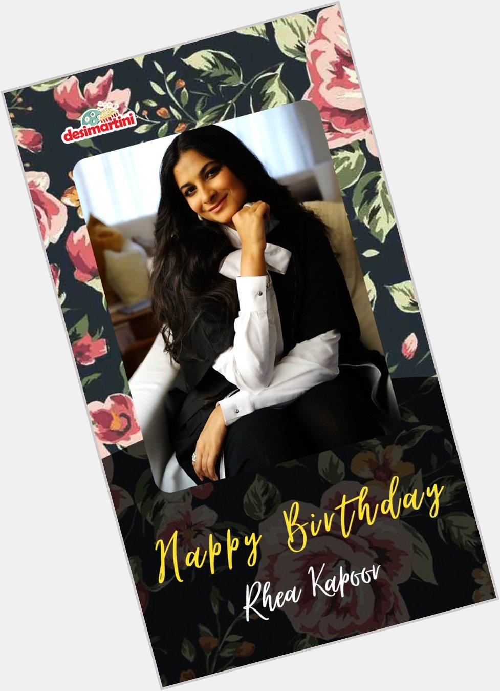 Happy Birthday Rhea Kapoor.    