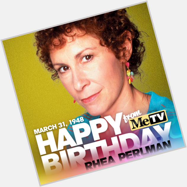 Happy Birthday to actress Rhea Perlman! 