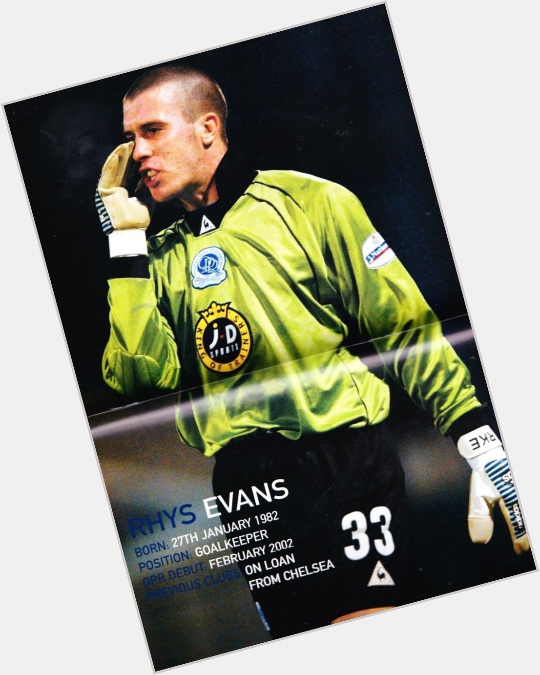  | Happy 40th Birthday to former QPR loanee Rhys Evans. | | 