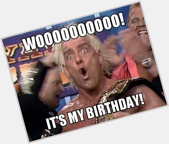  Happy birthday, Ric Flair. Have a wonderful one. 