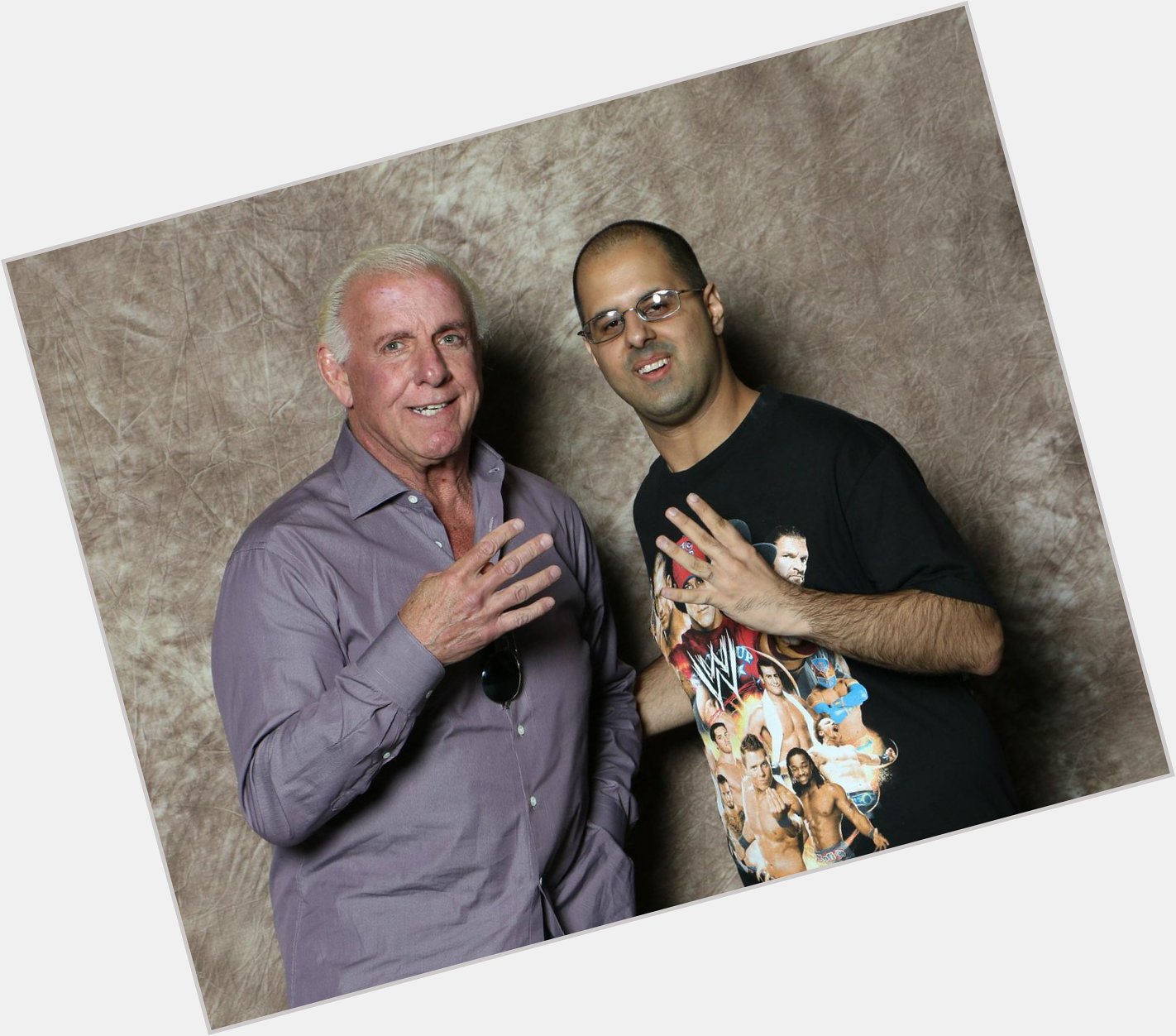  Wishing a happy birthday to the 16 time world champion, Ric Flair. 
