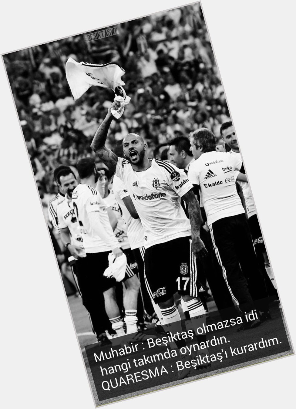 Do um günün kutlu olsun BE  KTA IN h rç n çocu u Ricardo  Quaresma happy Birthday   