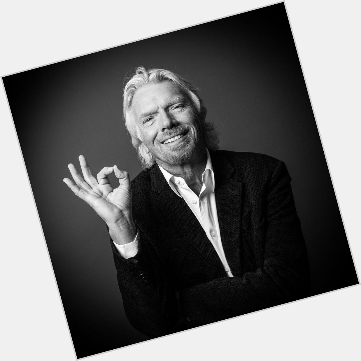 Richard Branson has reached retirement age - 65 today! Happy birthday 