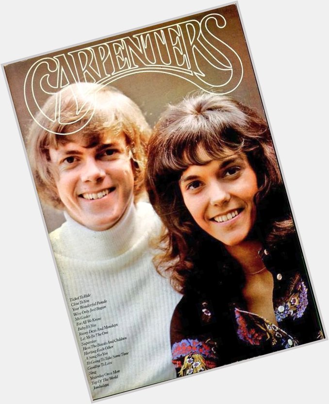 Happy Birthday wishes to Richard Carpenter, born on this day in 1946.   