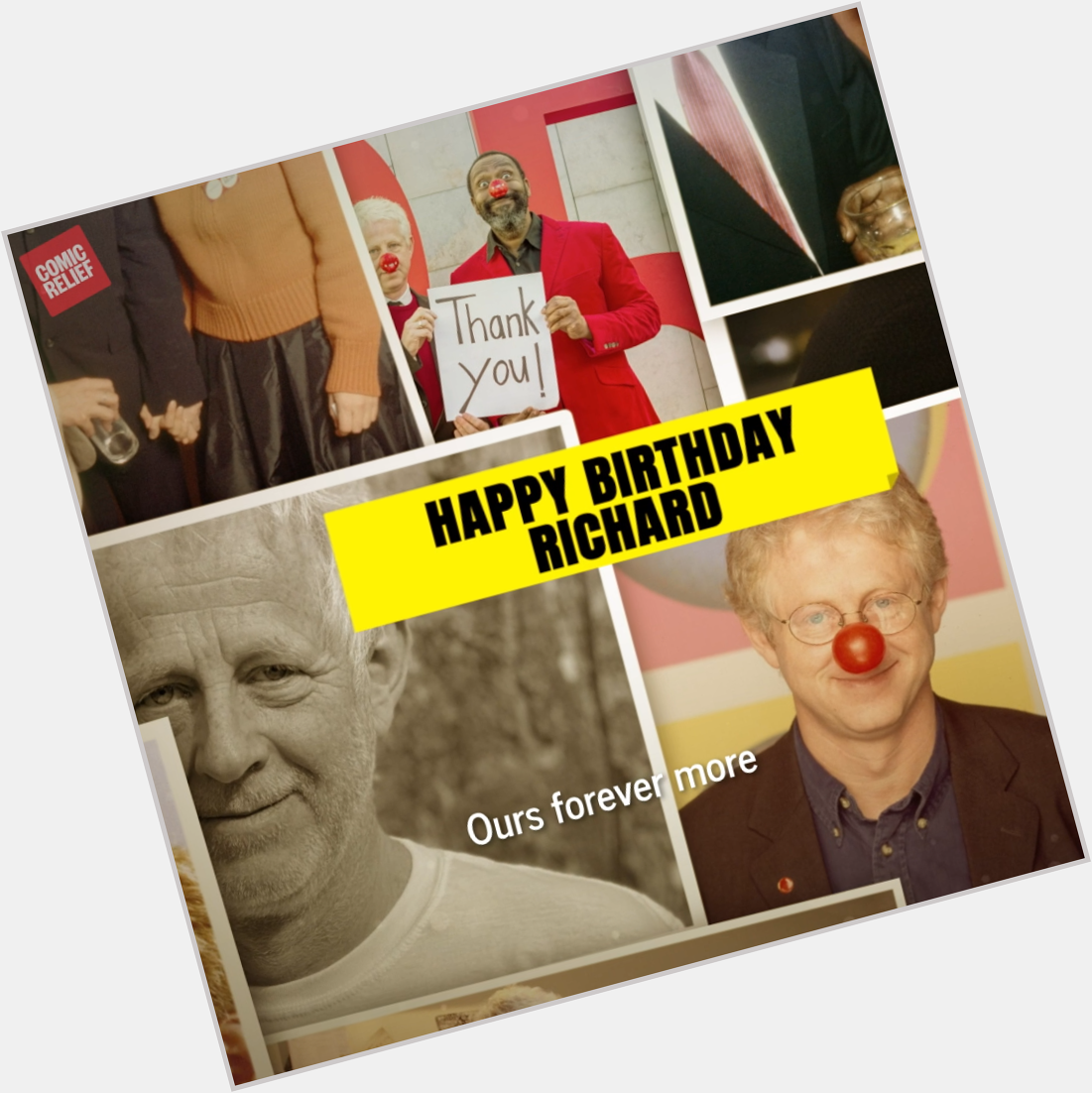 To wish Richard Curtis a wonderful and happy birthday. Sixty four years young today.  