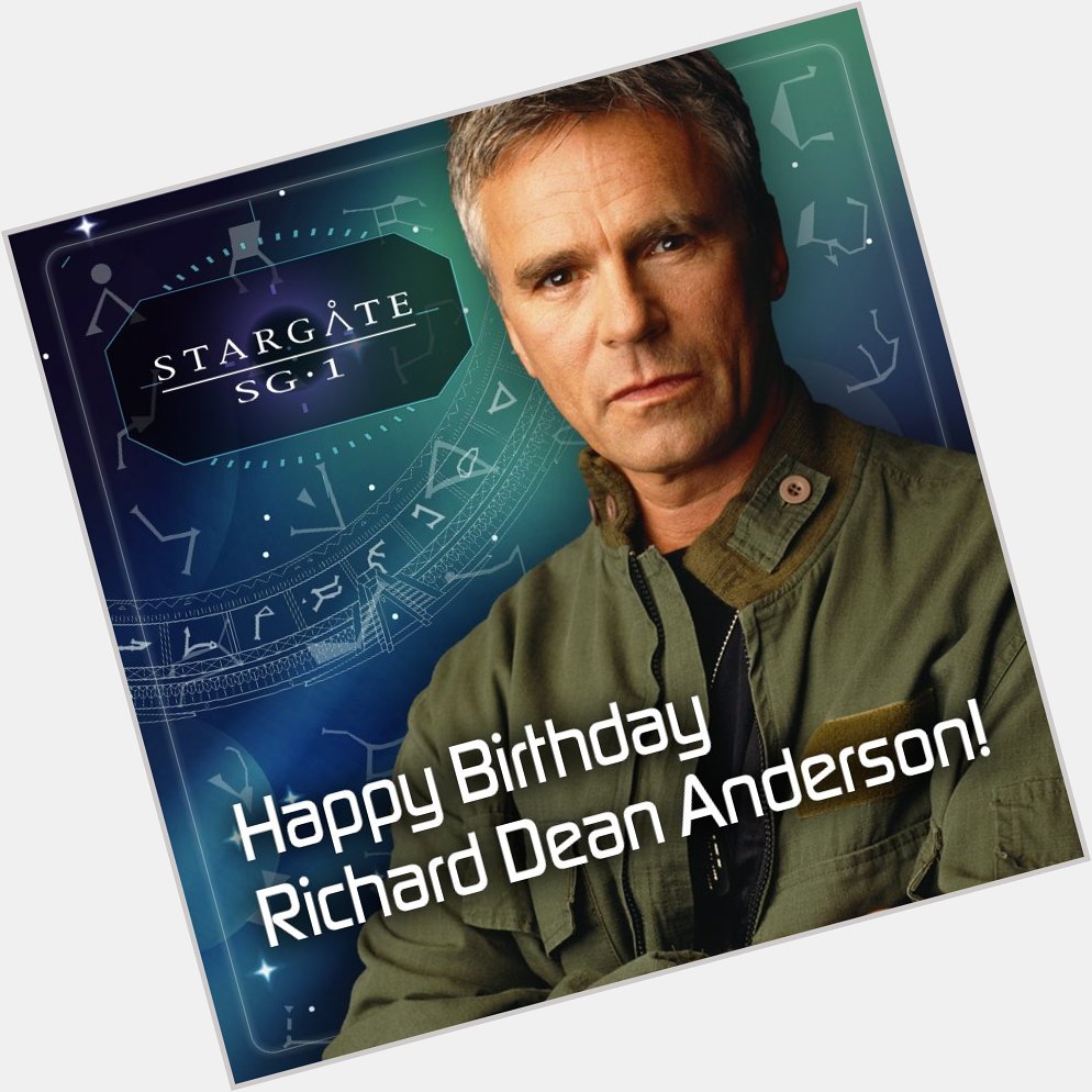 Happy birthday Richard Dean Anderson! 