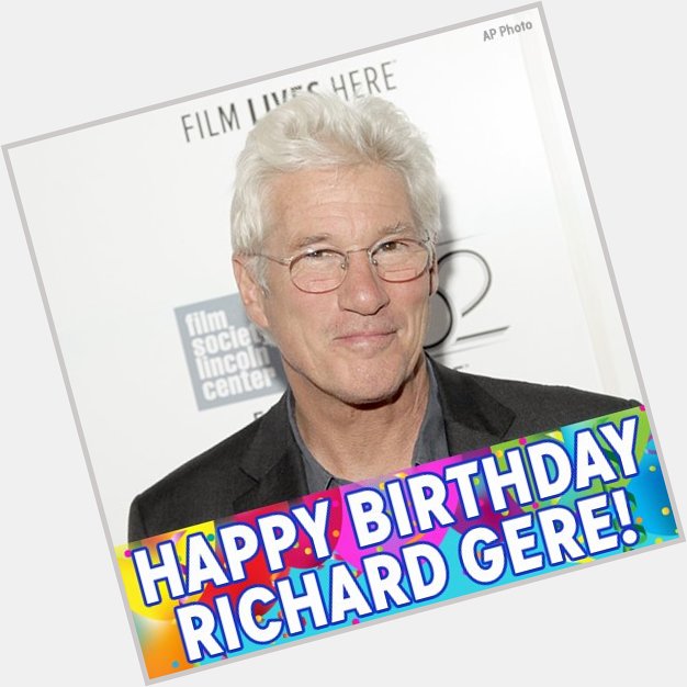 Happy Birthday, Richard Gere! 