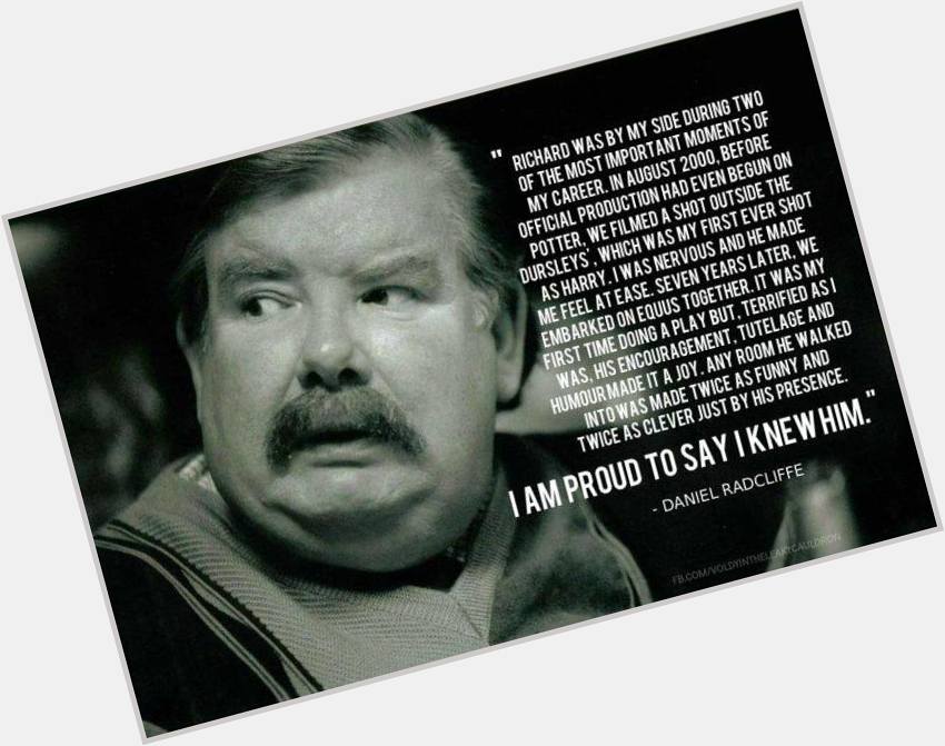 Let\s also remember to wish Richard Griffiths a Happy Birthday! R.I.P.  