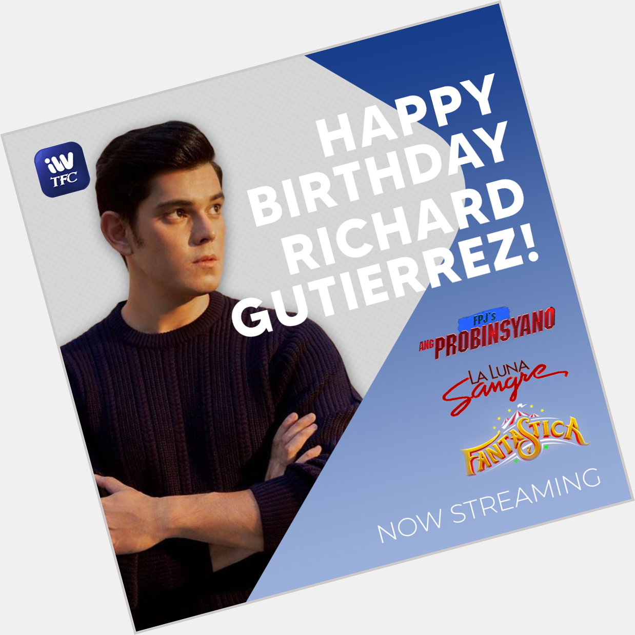 Happy birthday, Richard Gutierrez!   Celebrate today by watching his shows and movies on iWantTFC! 
