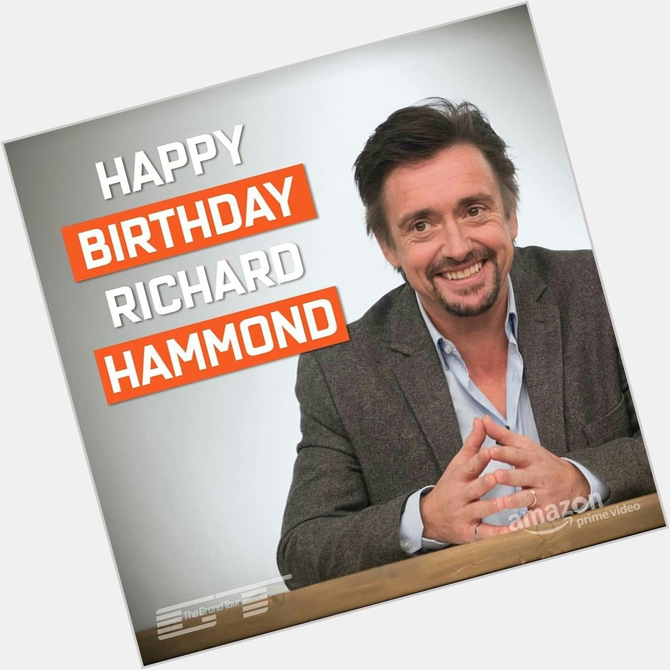 Happy 48th birthday Richard Hammond   