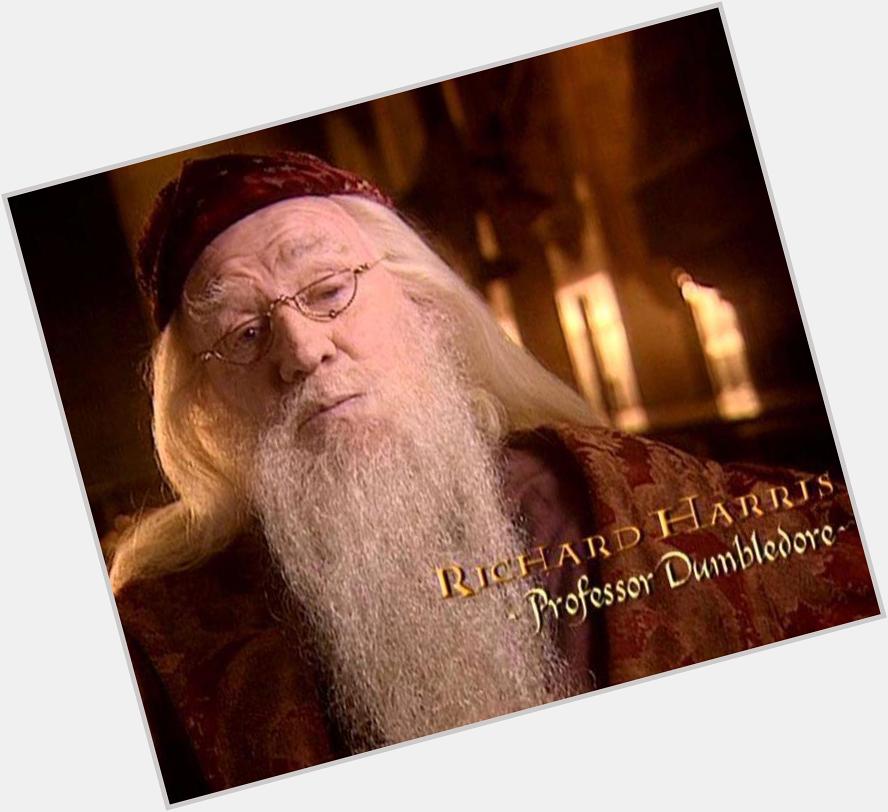 Happy Birthday to actor Richard Harris (my Grandpa\s old friend and the 1st Dumbledore) who would\ve been 85 today! 