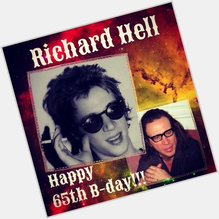 Richard Hell ( V & B of The Voidoids) 

Happy 65th Birthday!!!

2 Oct 1949 
