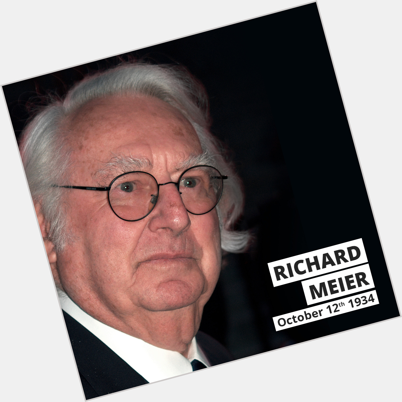 Join us in wishing Richard Meier a Happy 87th birthday!      