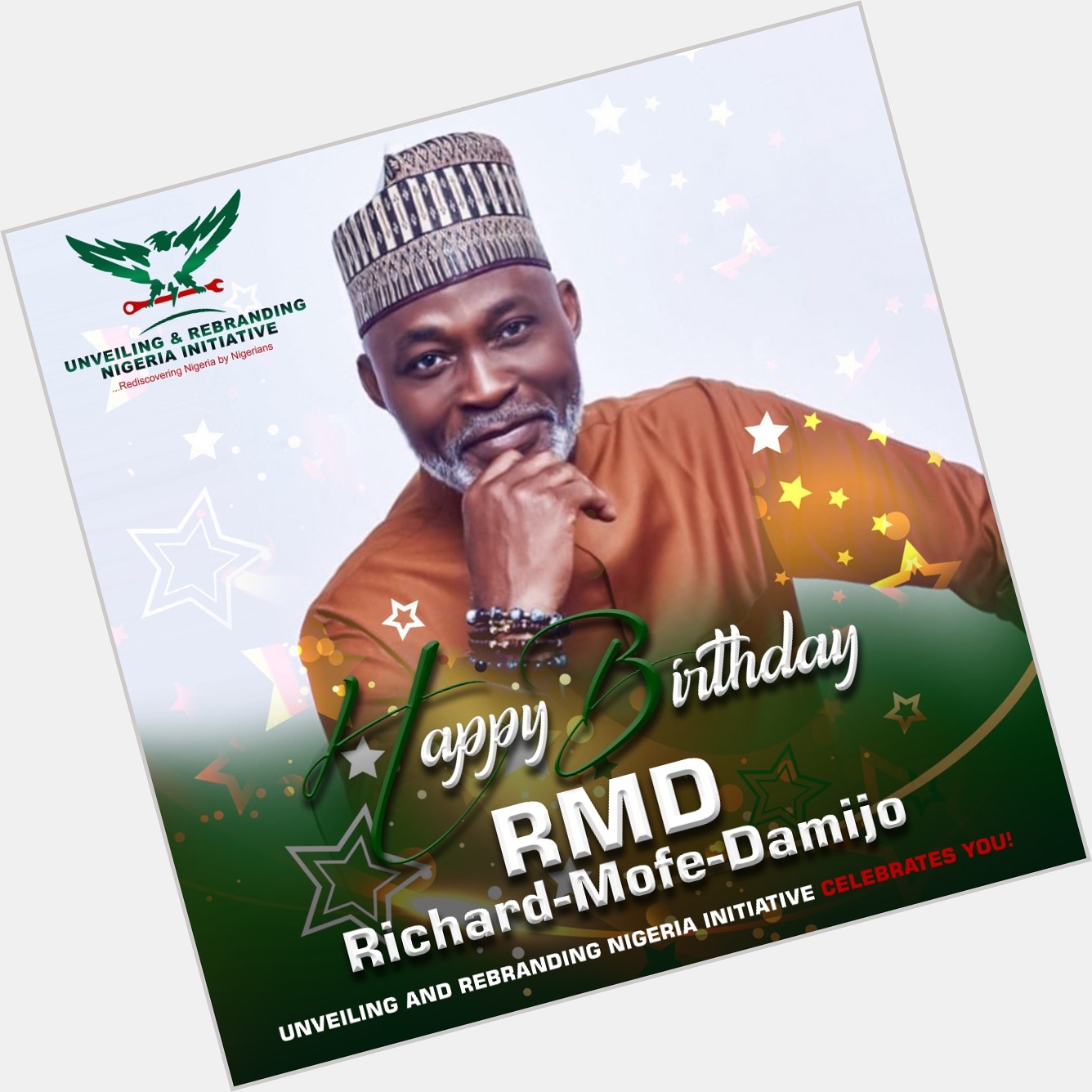Today we celebrate a Veteran Actor Richard Mofe Damijo (RMD).. Happy Birthday Sir! 