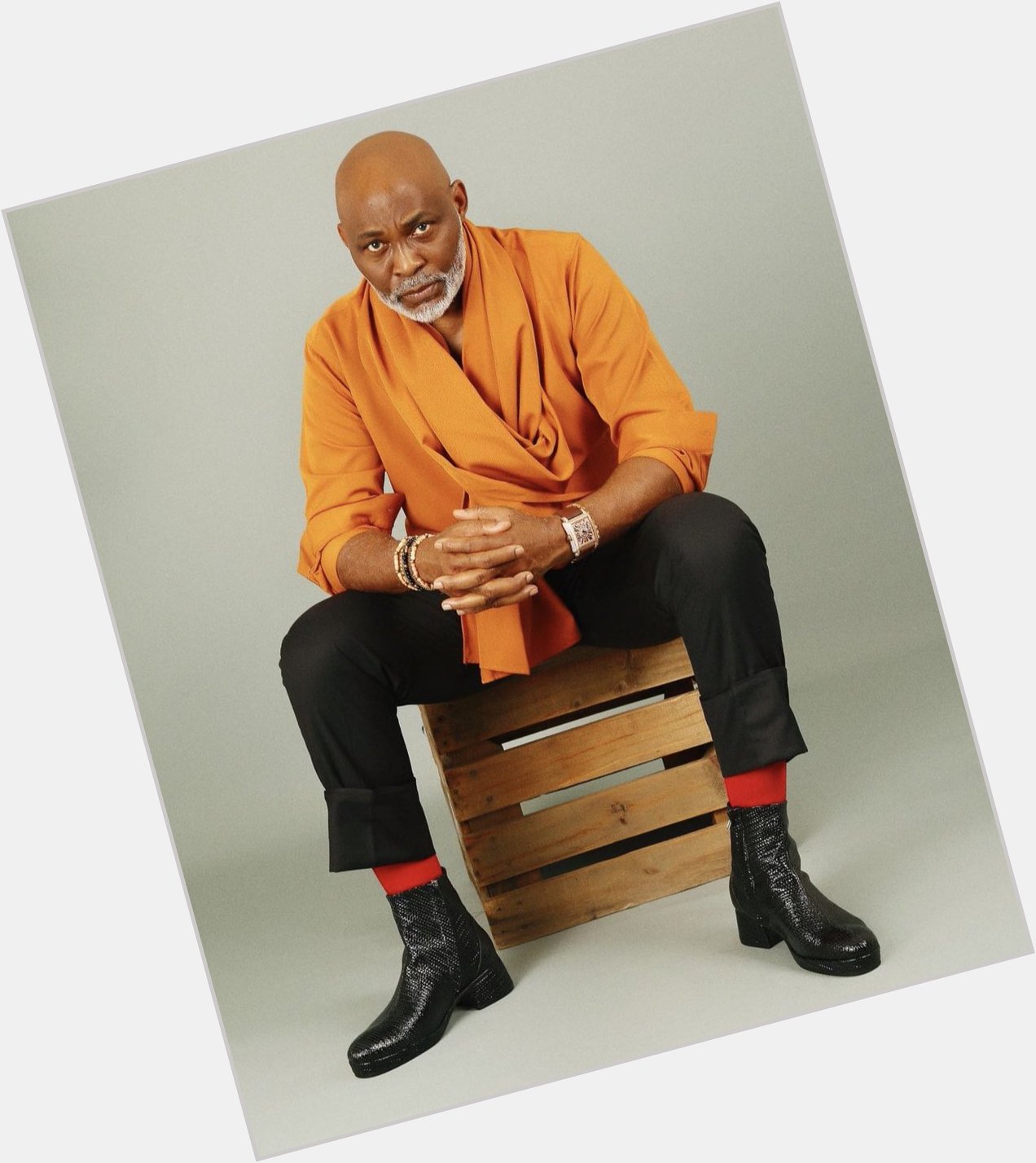 Happy 61st birthday to Nollywood actor, Richard Mofe Damijo.

RMD forever young  