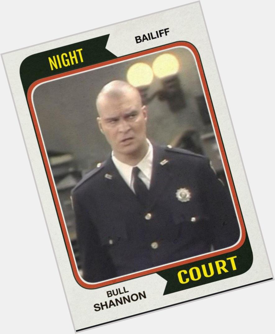 Happy 72nd birthday to Richard Moll. Not the most threatening bailiff out there. 