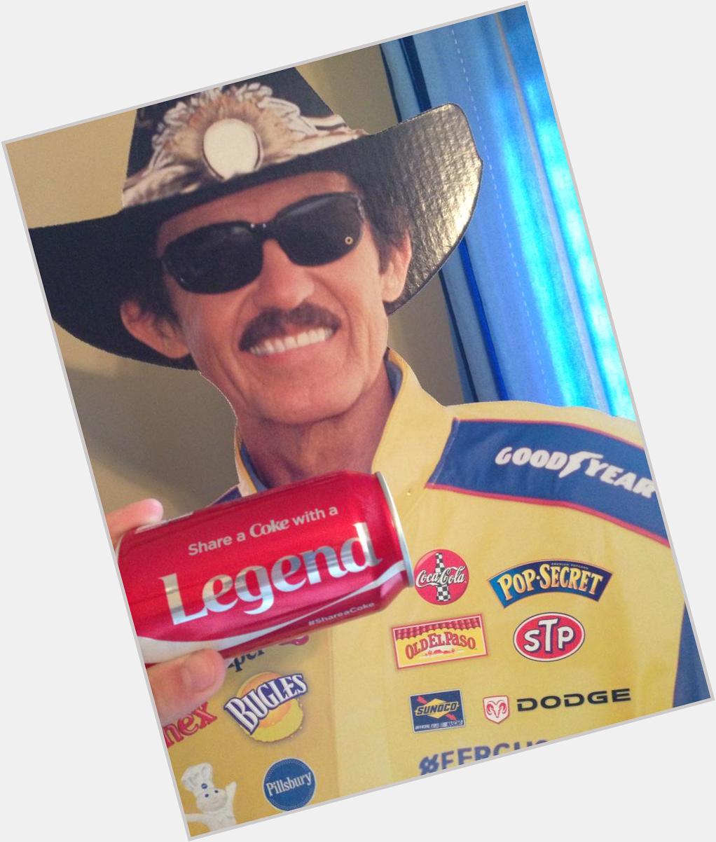 Why not with The King on his birthday? Happy Birthday Richard Petty!  