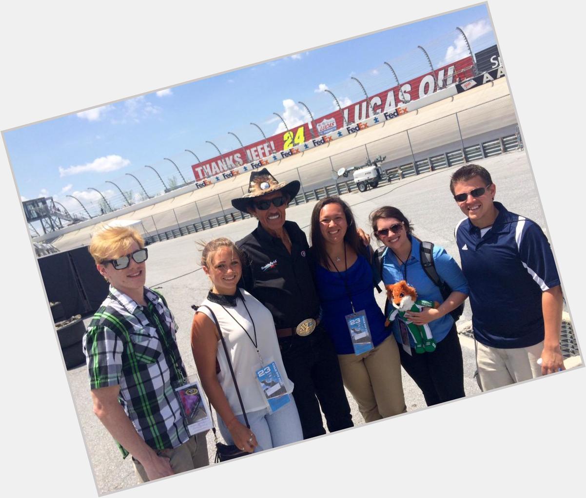 Happy Birthday to Richard Petty! Also, to when our interns (and Tricky) met The King himself at 