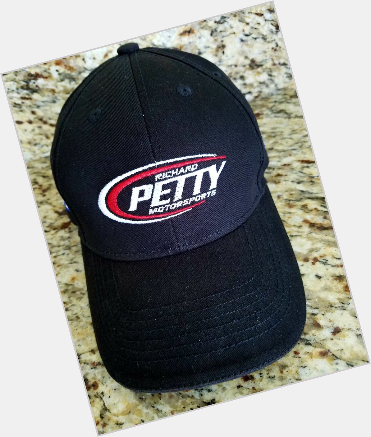 Hat choice for the day in recognition of 80th birthday. Happy Birthday Richard Petty! 