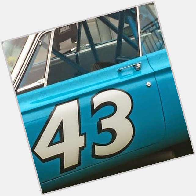 Happy birthday to The King of Stock Car Racing Richard Petty. 80 and going strong.  