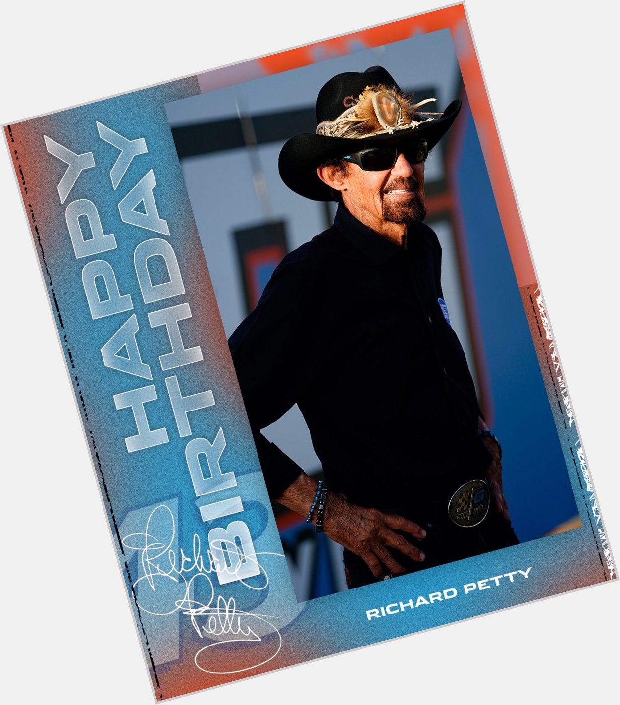 All hail The King! Remessage to wish Richard Petty a happy 85th birthday!  