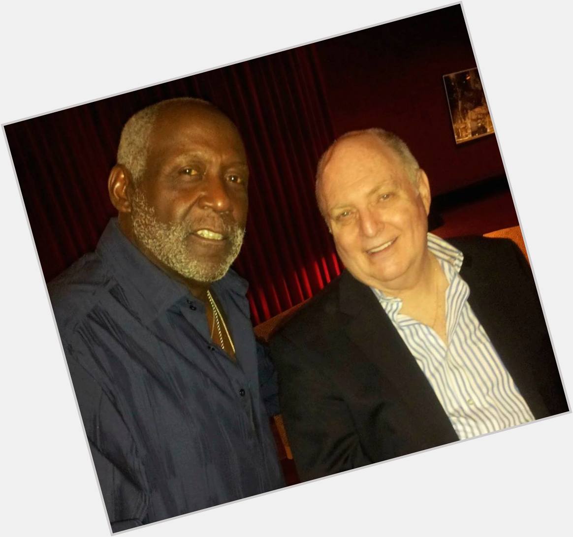 Happy Birthday Richard Roundtree! Friends then, friends now!
July 9, 1942 