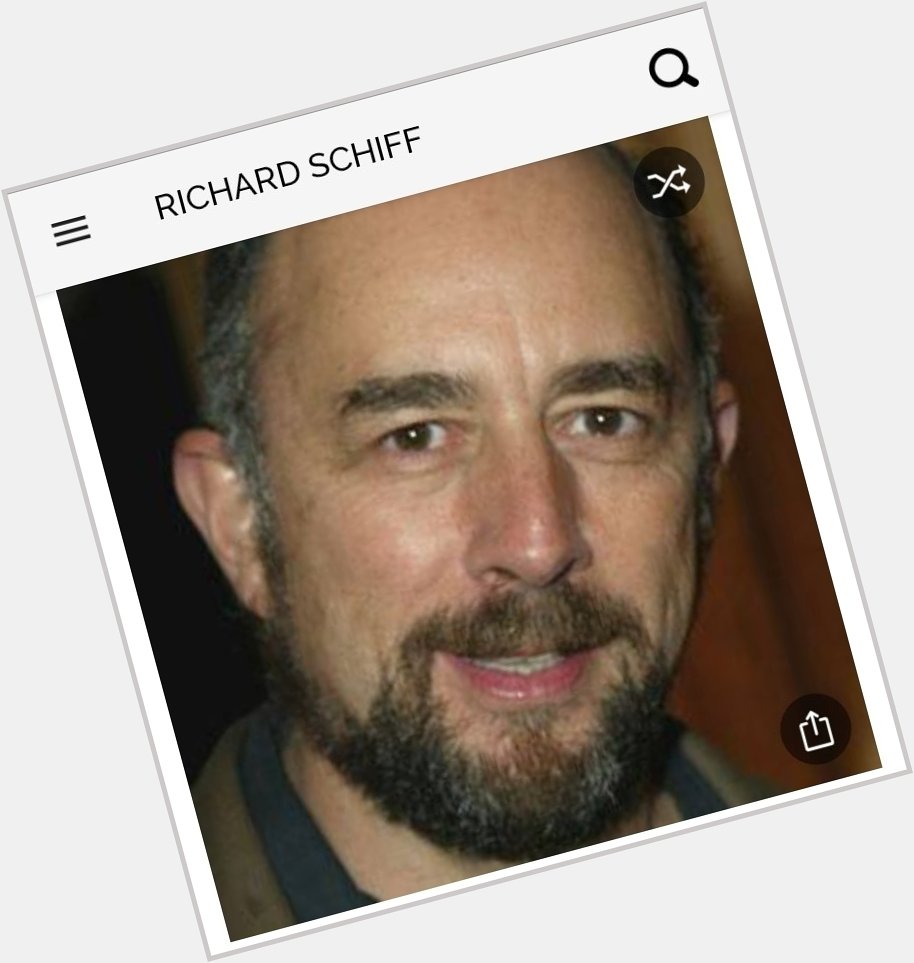 Happy birthday to this great actor.  Happy birthday to Richard Schiff 