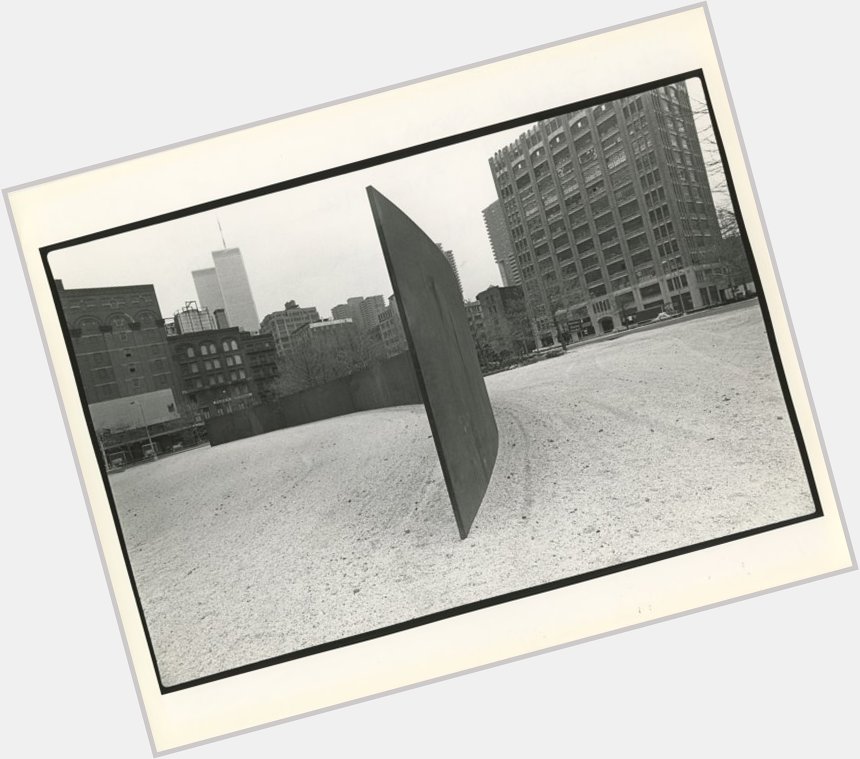 Happy Birthday to the a monumental artist we\ve been honored to work with, Richard Serra. 