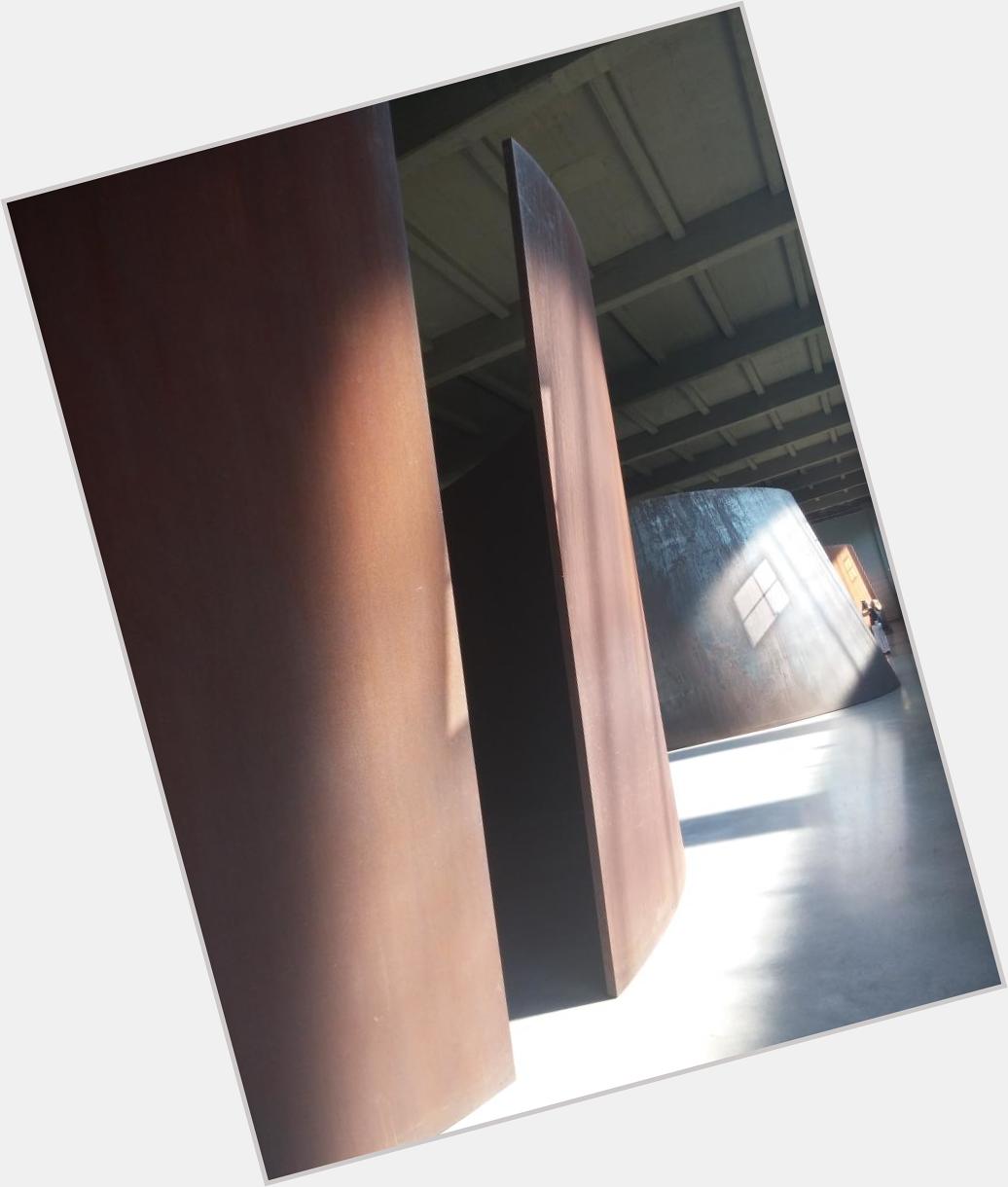 Happy bday to the amazing Richard Serra! Pic from our team excursion to  