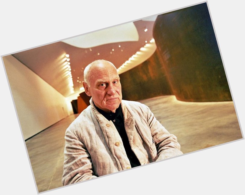 Happy birthday, Richard Serra! 80, today!      