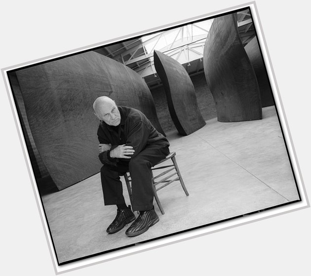 Happy birthday Richard Serra. 