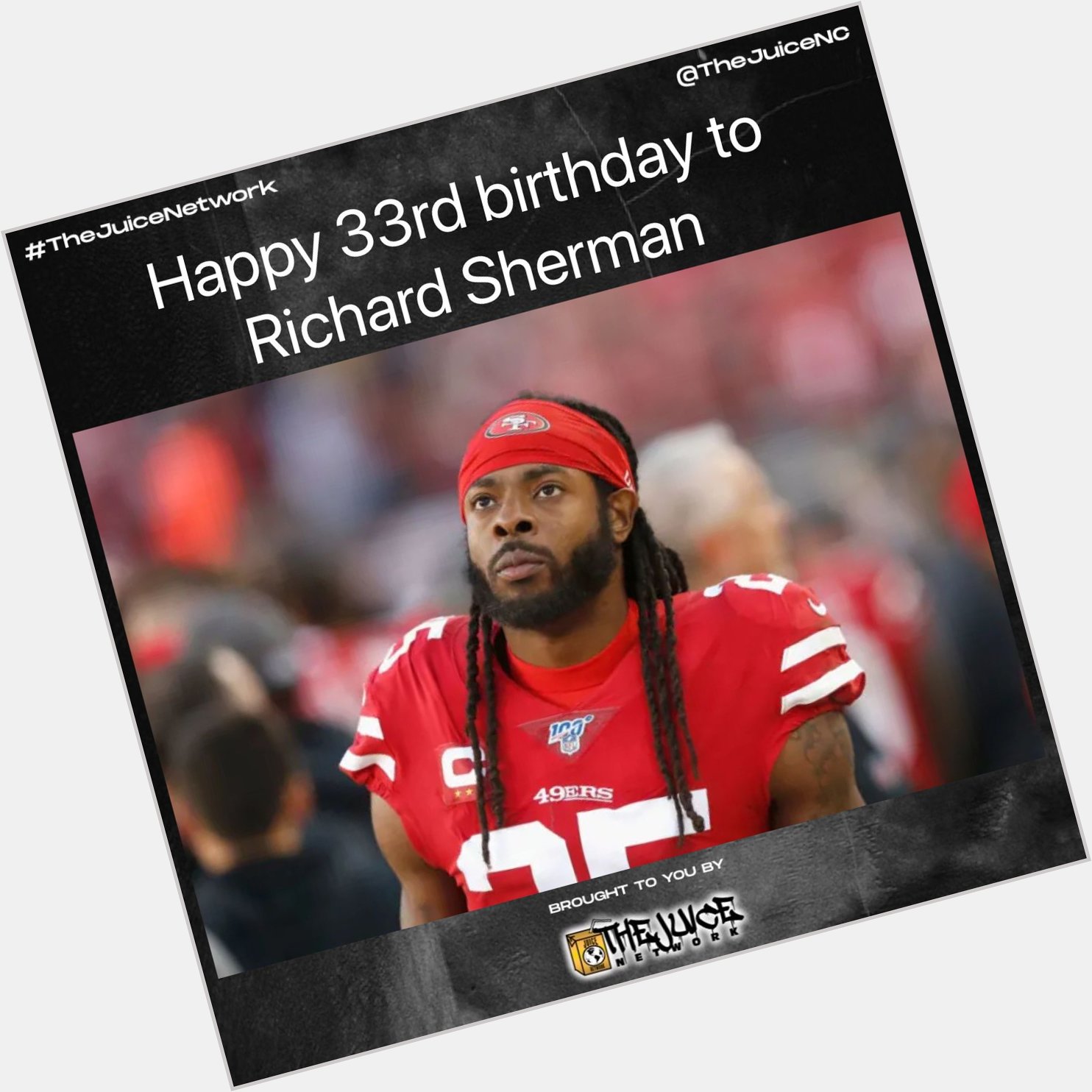 Happy 33rd birthday to Richard Sherman!    
