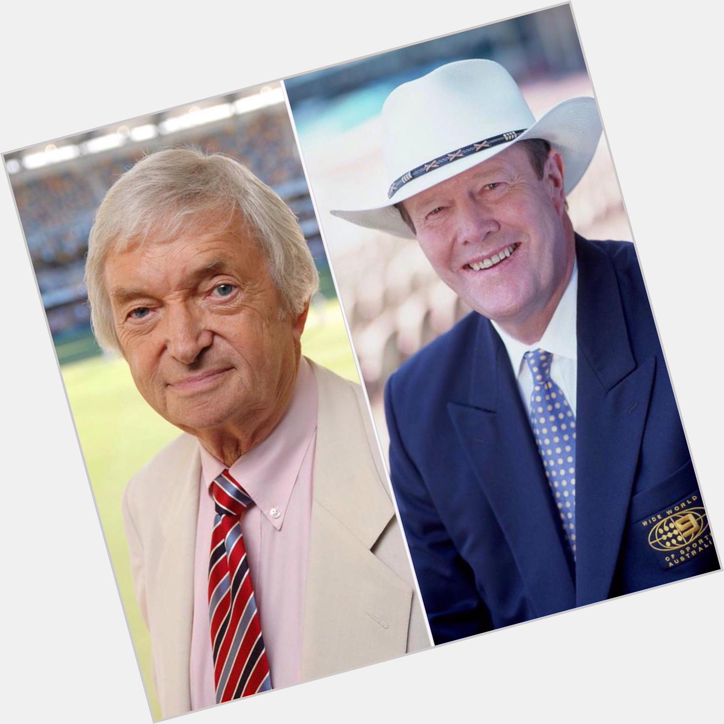 Happy Birthday to both Richie Benaud and Tony Grieg. Great memories, what a \marvellous\ day. 