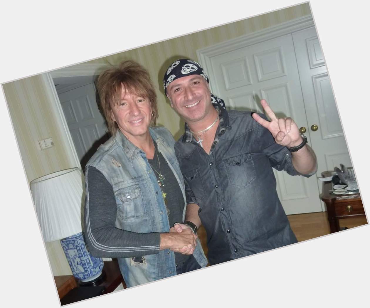 July 11th: Happy Birthday Richie Sambora  Hope you are well! Blessed! 