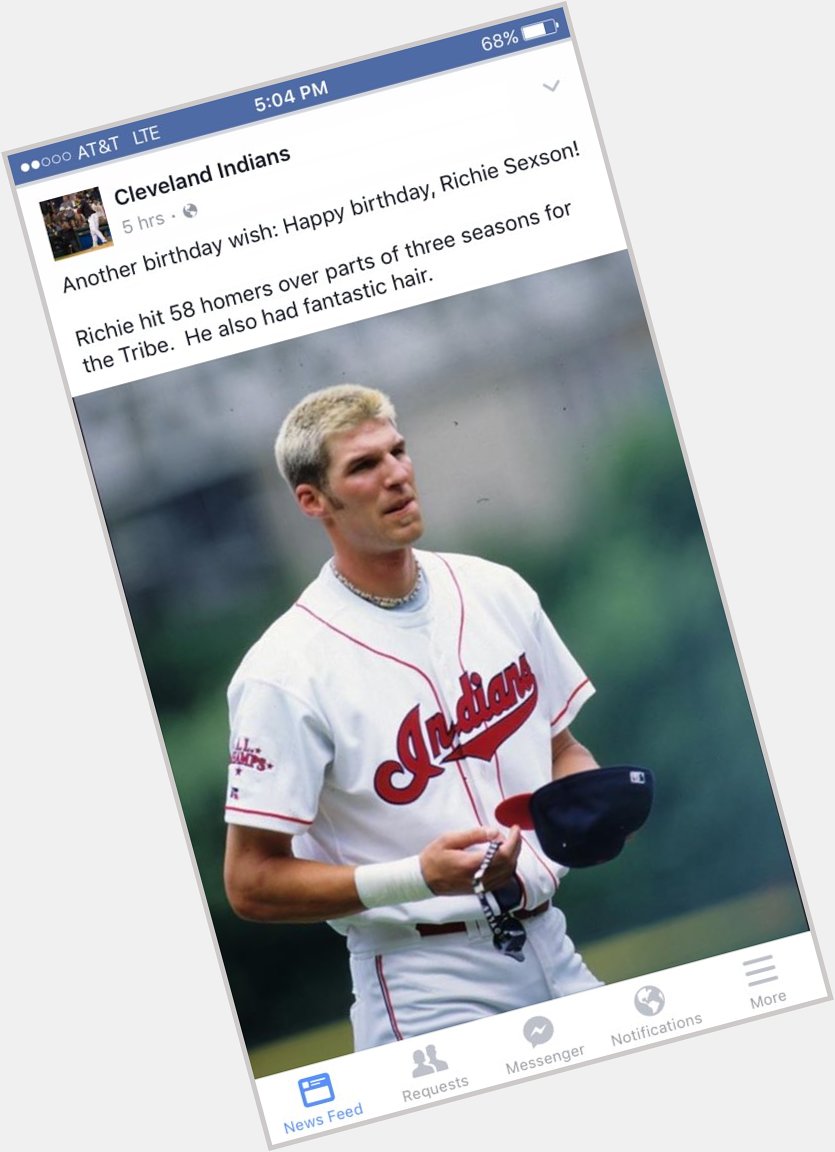 Another great player from the Indians farm/History. Happy Birthday Richie Sexson! 