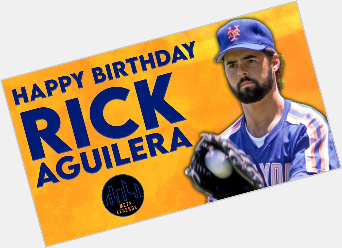 Happy Birthday to 1986 World Series champion, Rick Aguilera! 