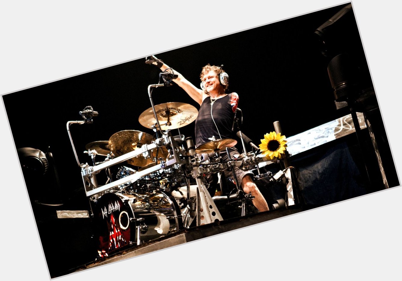  Pour Some Backbeat On Me  Happy Birthday Today 11/1 to Def Leppard drummer Rick Allen.  Rock ON! 