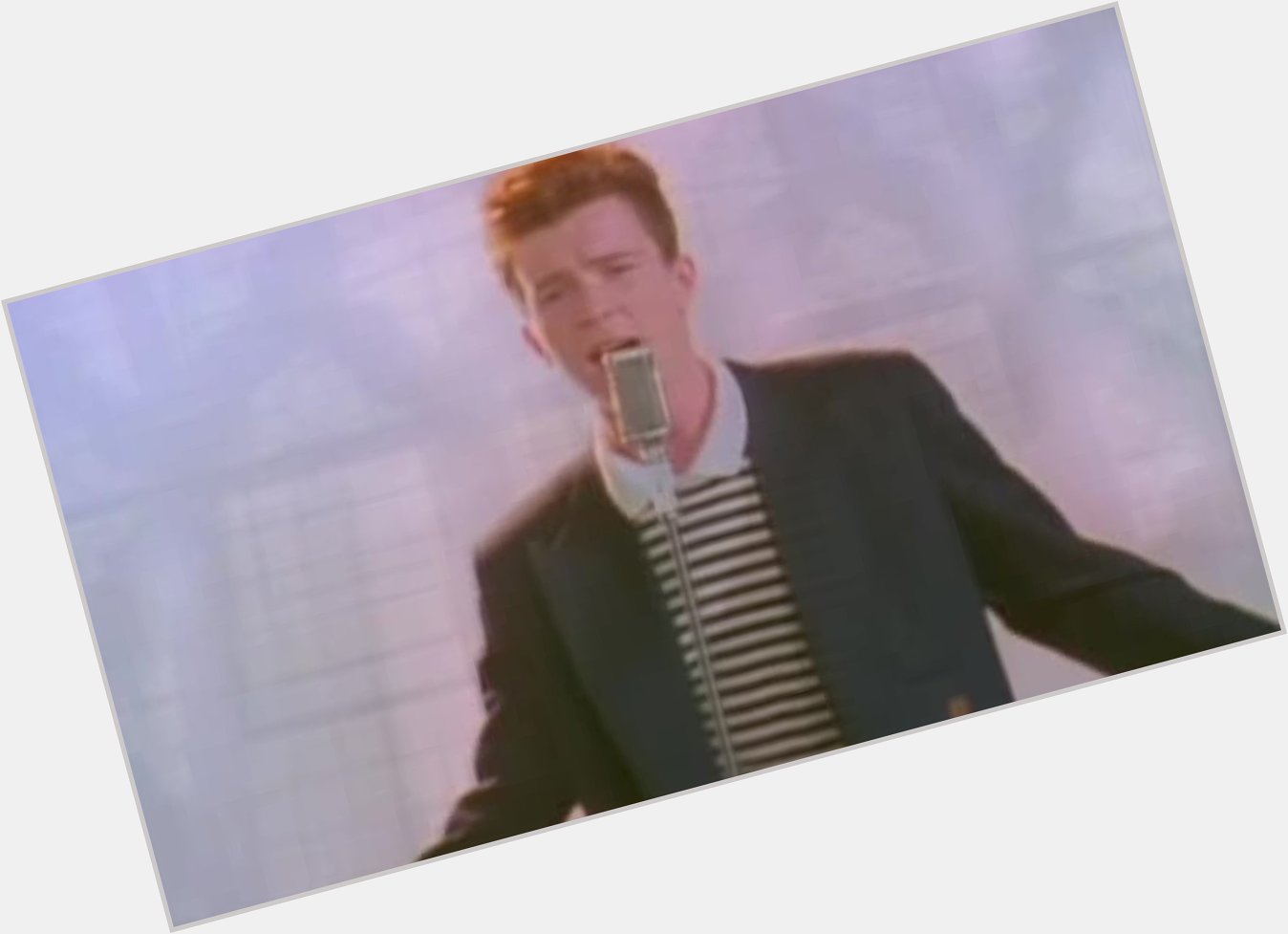 Happy birthday, Rick Astley! We\re celebrating with the only appropriate gift, a link:  