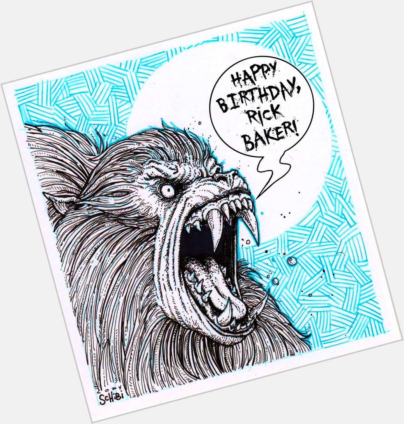 Happy Birthday to the brilliant Rick Baker!  