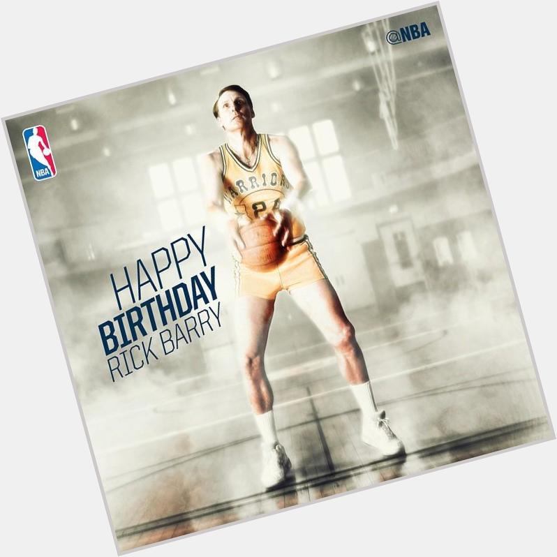  Join us in wishing RICK BARRY a HAPPY BIRTHDAY! by 