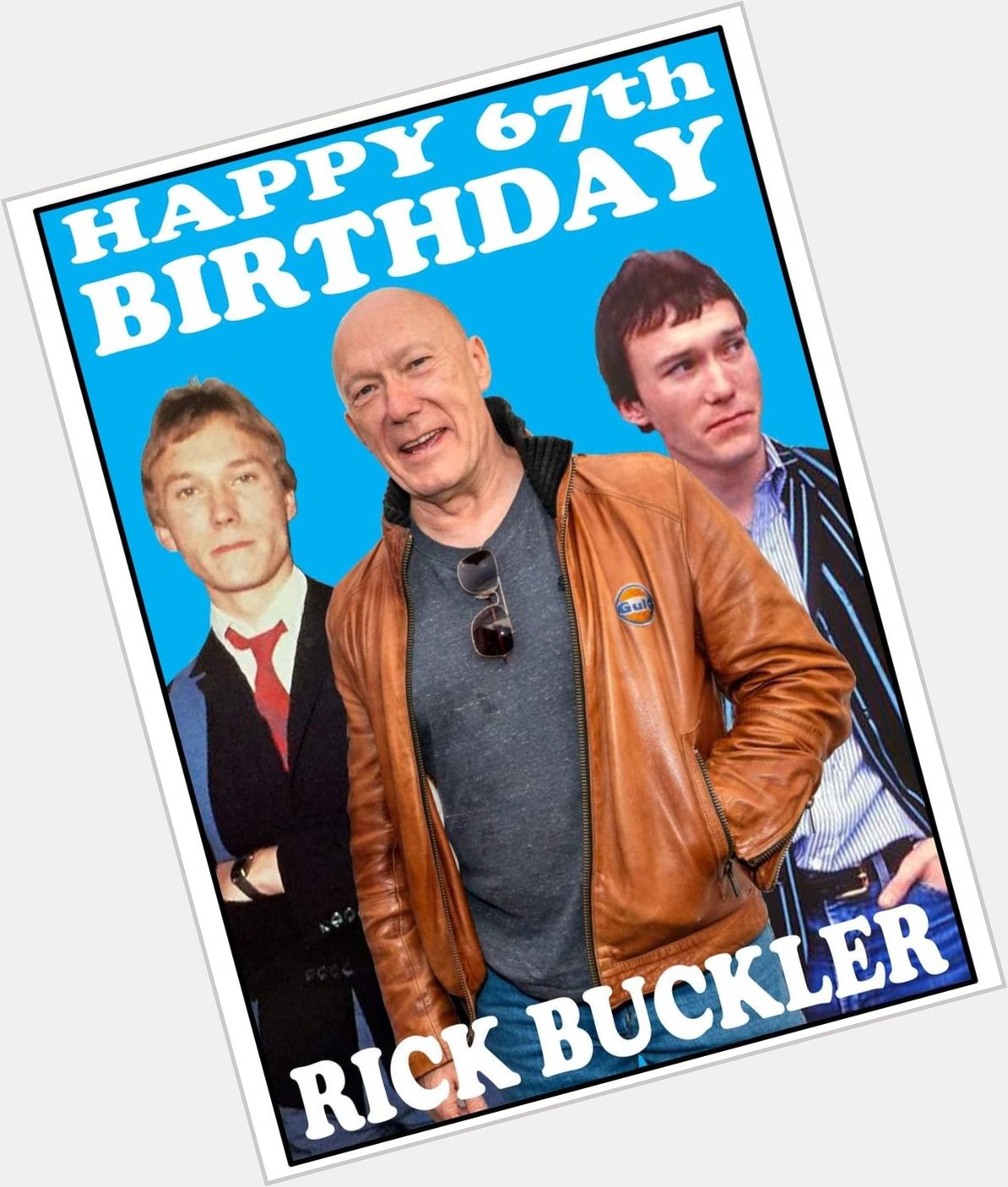 Happy birthday to the man with the sticks, Rick Buckler 