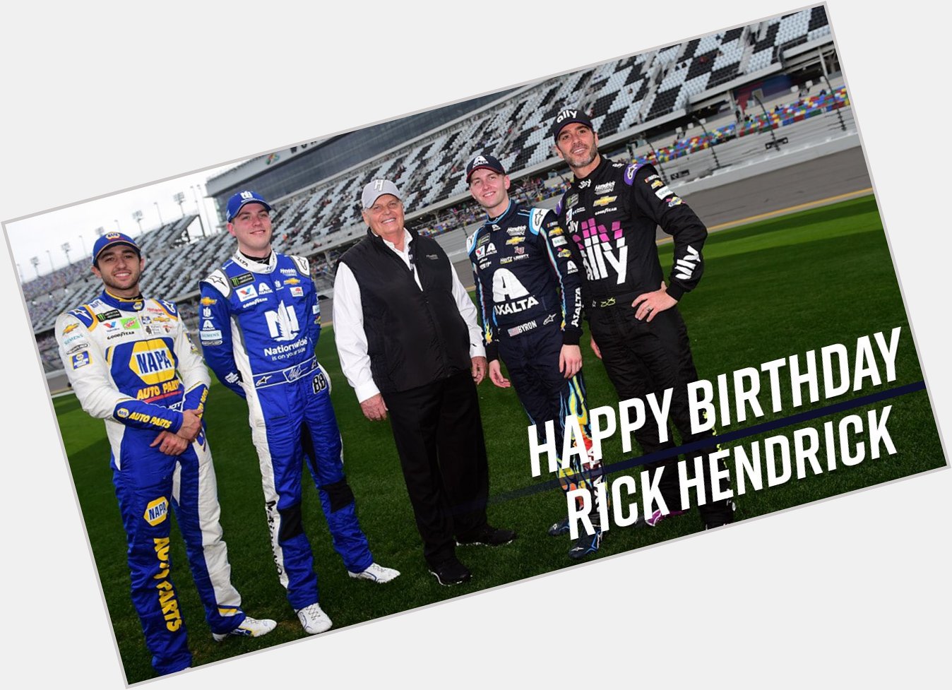 Today we re wishing Rick Hendrick a very happy birthday!  