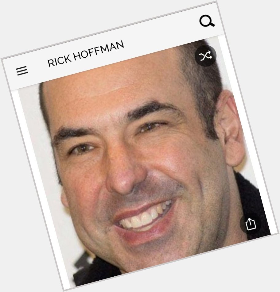 Happy birthday to this great actor.  Happy birthday to Rick Hoffman 