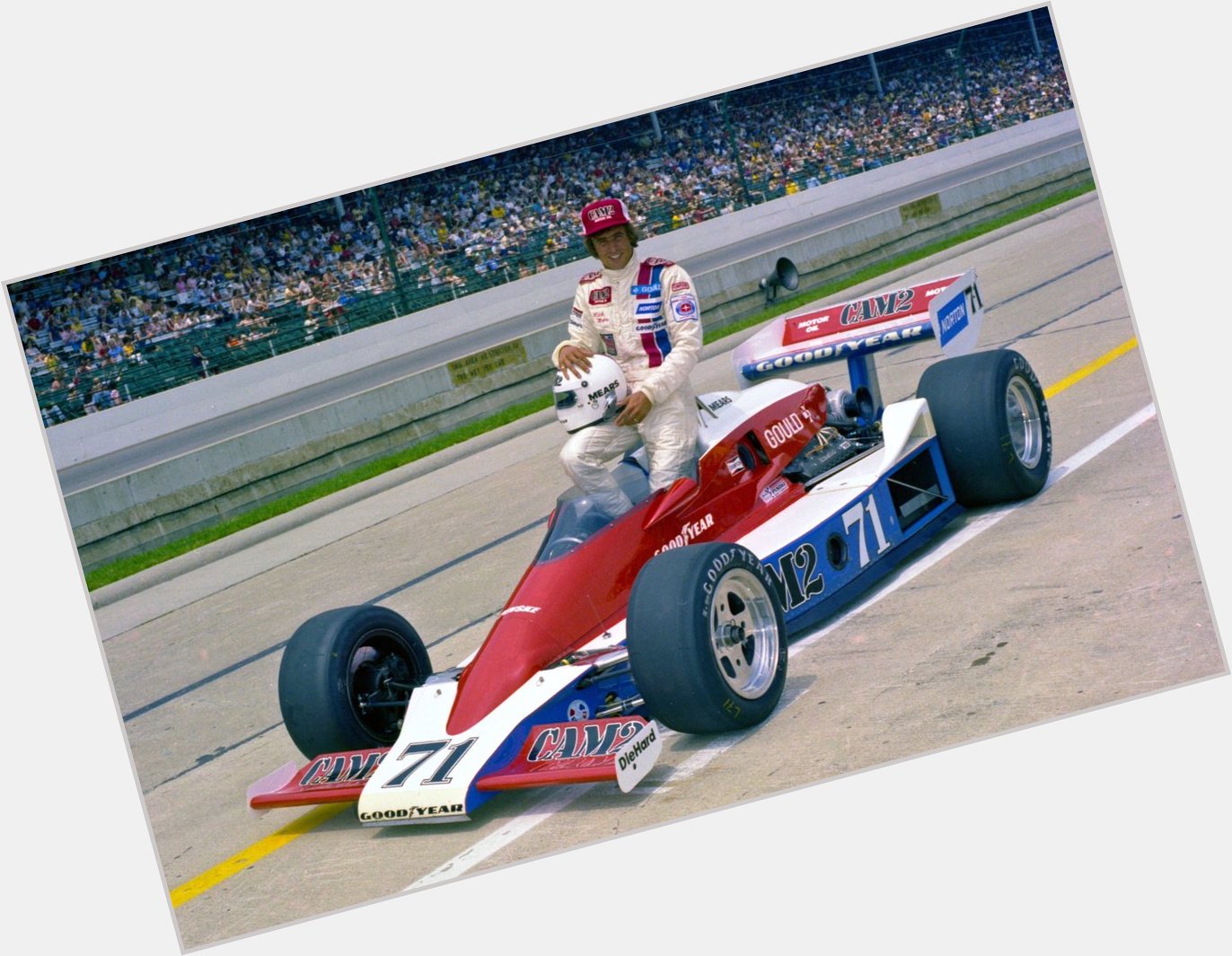 Still one of my all-time favourites. Happy birthday to the great Rick Mears.  