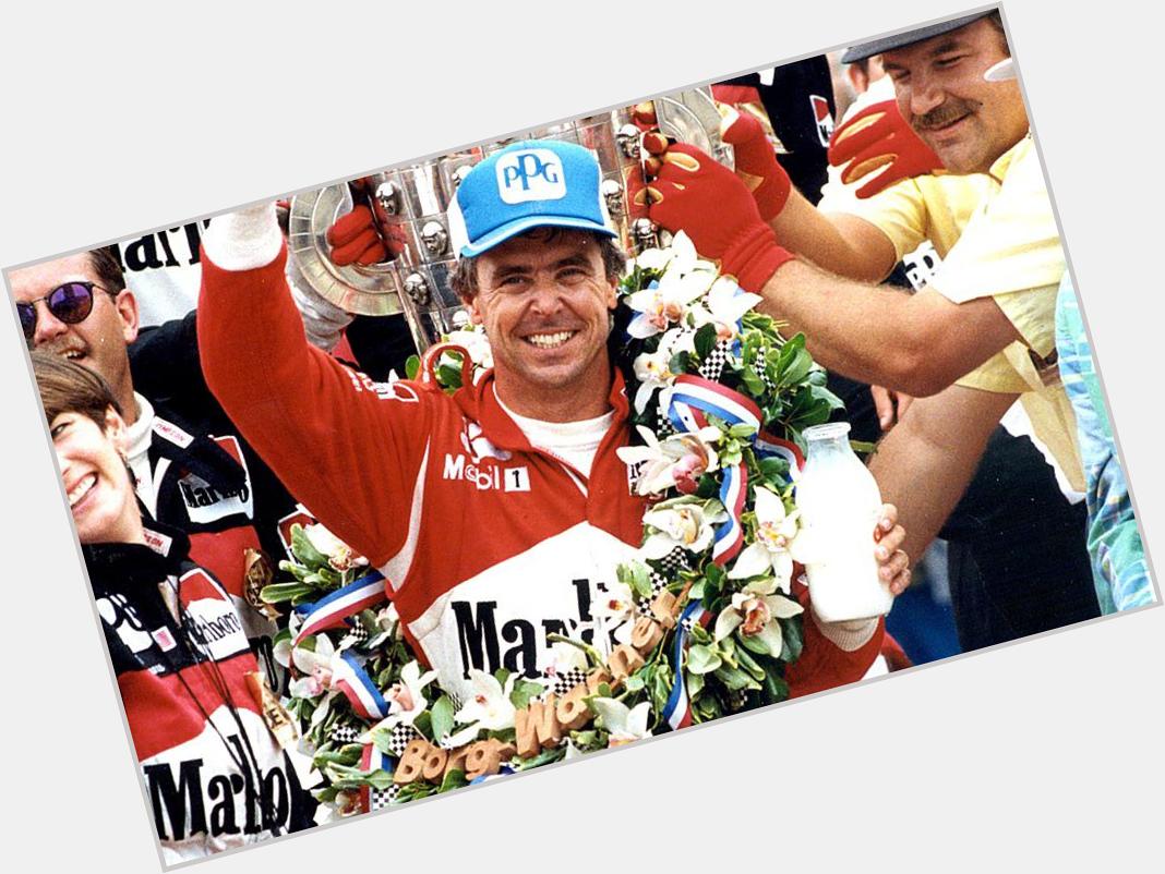  : Happy Birthday to 4 time Indy 500 winner Rick Mears  