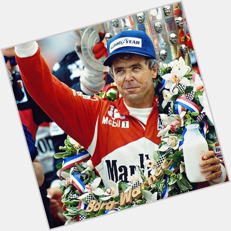 Happy birthday to my favorite driver ever Rick Mears  